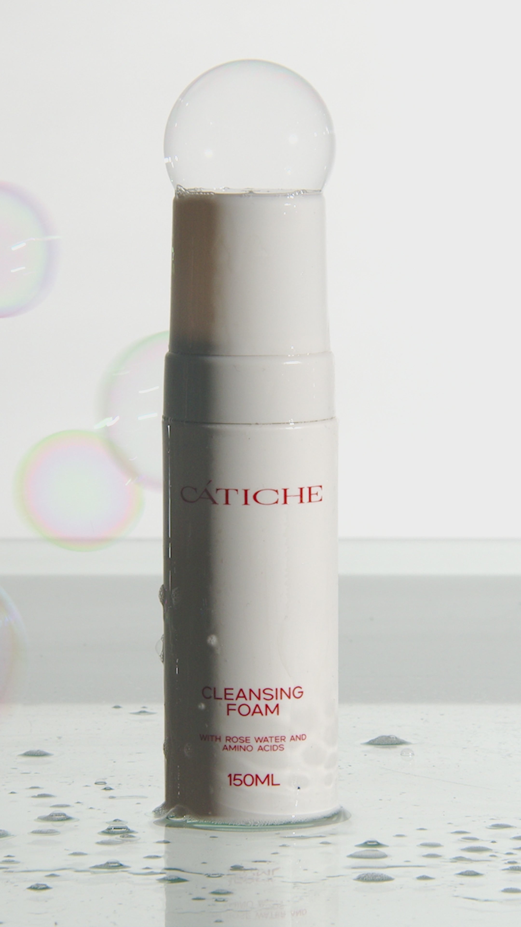 CLEANSING FOAM з трояндовою водою, фіалкою та вітамінним доглядом